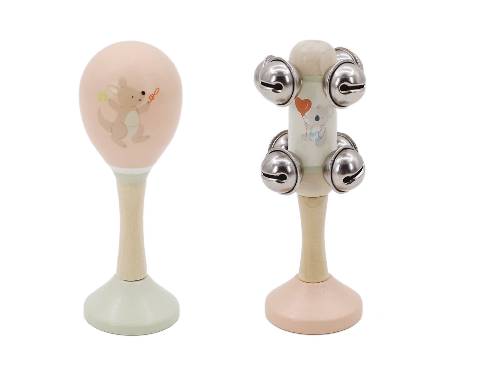 ToysLink KoKo's Music Adventure Wooden Music 2 pcs Set | Kangaroo