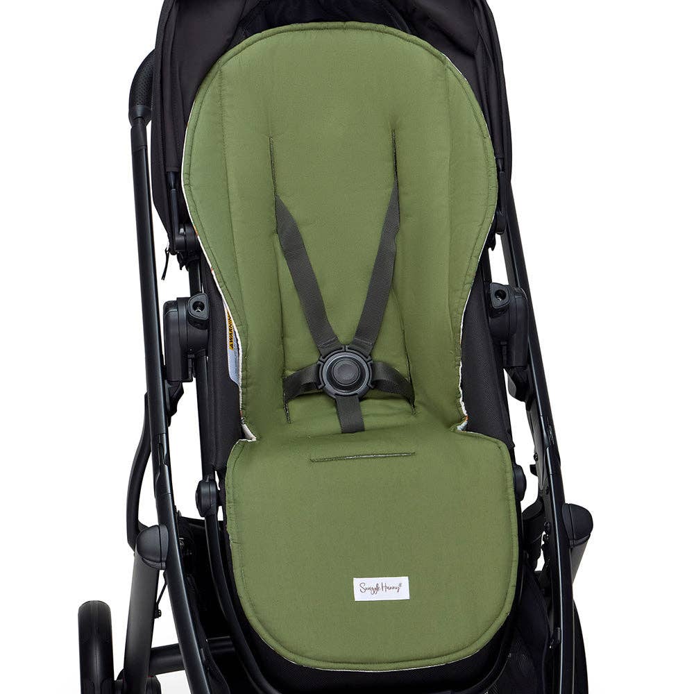 Snuggle Hunny - Diggers & Tractors Universal Organic Pram Liner