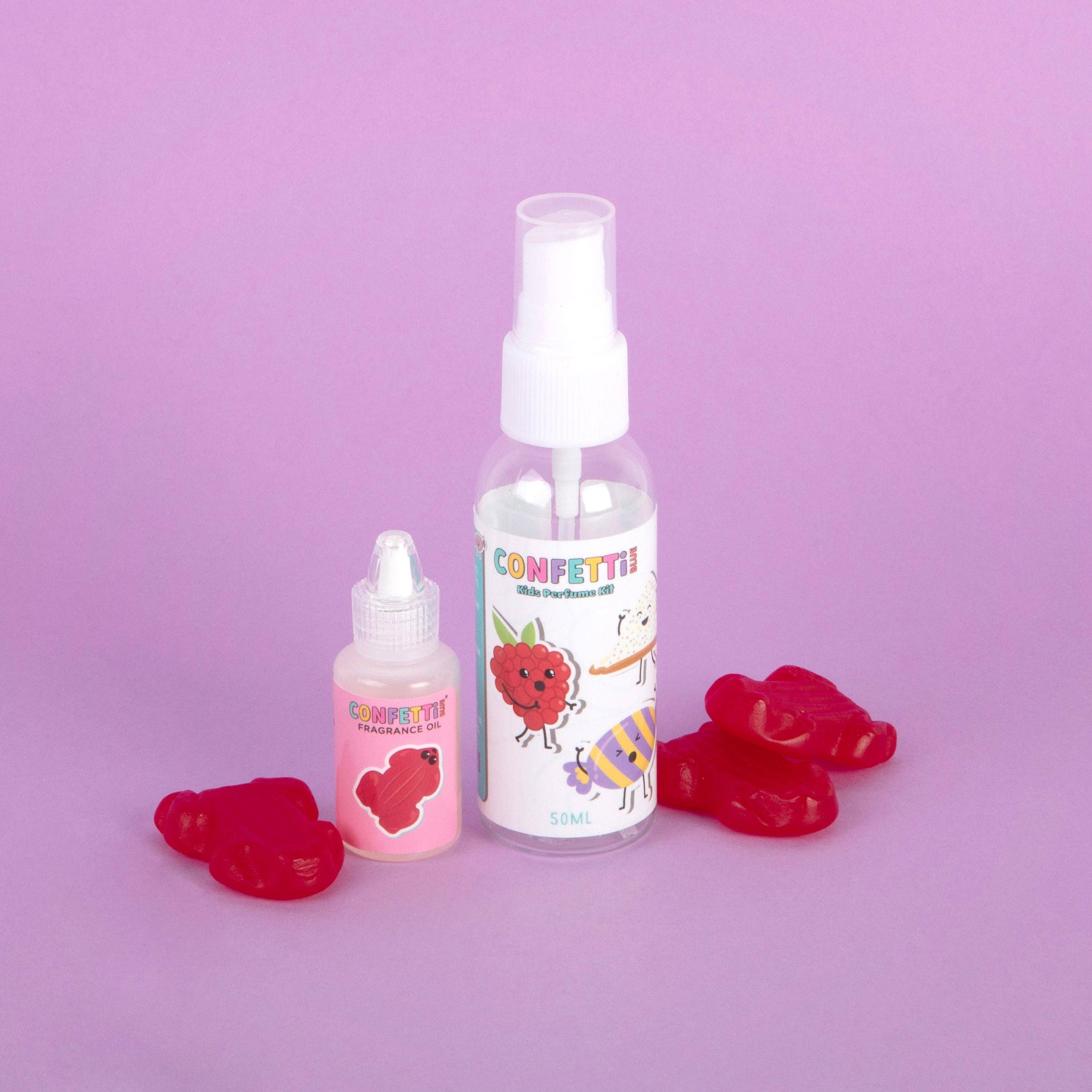 Confetti Blue - Red Frogs Mini Perfume Making Kit