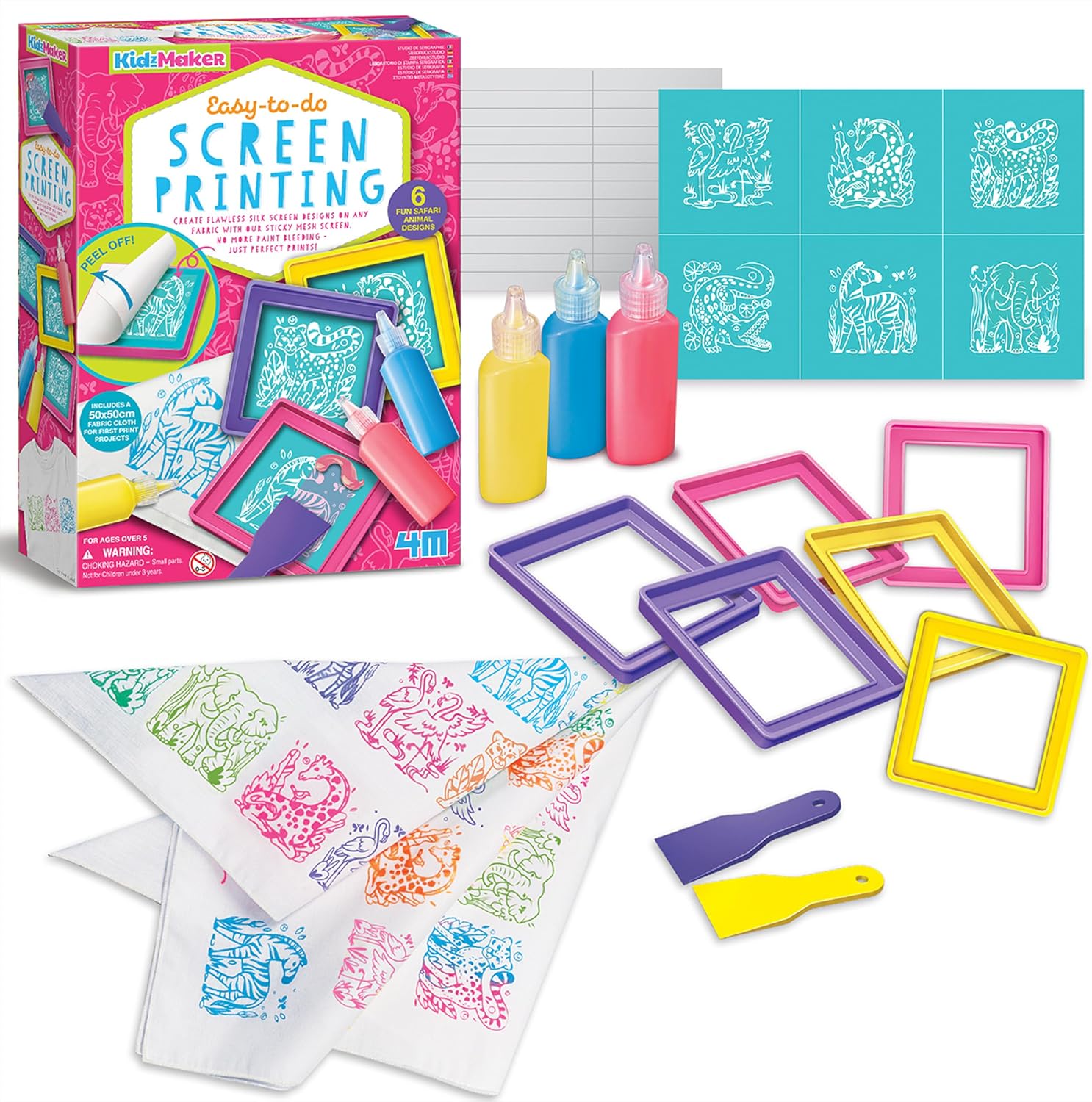 4M KidzMaker | Easy-to-do Screen Printing