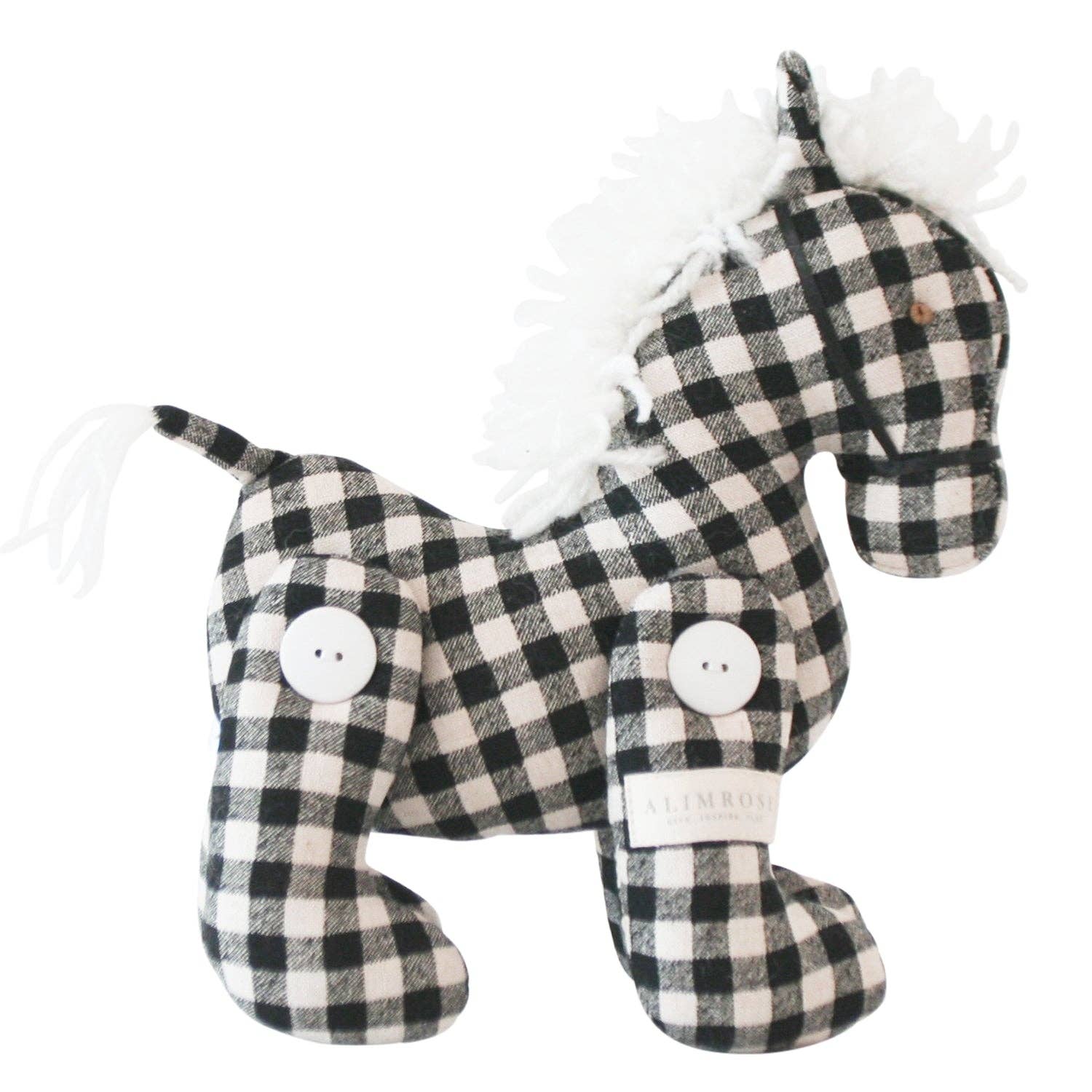 Alimrose | Jointed Pony | Black Check