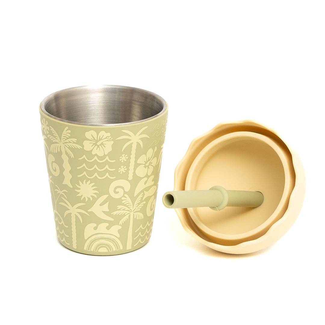 Chino Club | Moana Mini Smoothie Cup & Straw 200ml
