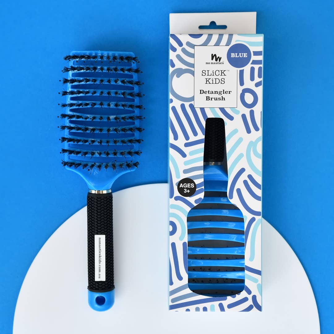 No Nasties Kids | Detangler Hair Tamer Brush Pink
