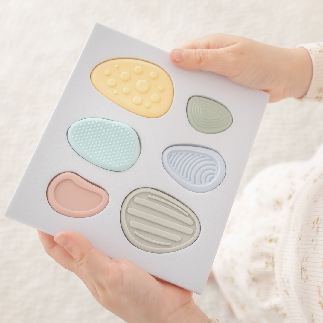 Mindful and Co Kids - Worry Stones for Kids – Calming Sensory Fidget Set