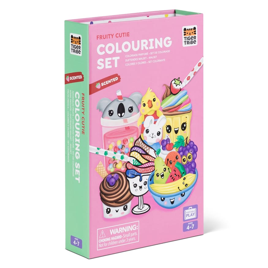 Tiger Tribe Scented Colouring Set Fruity Cutie