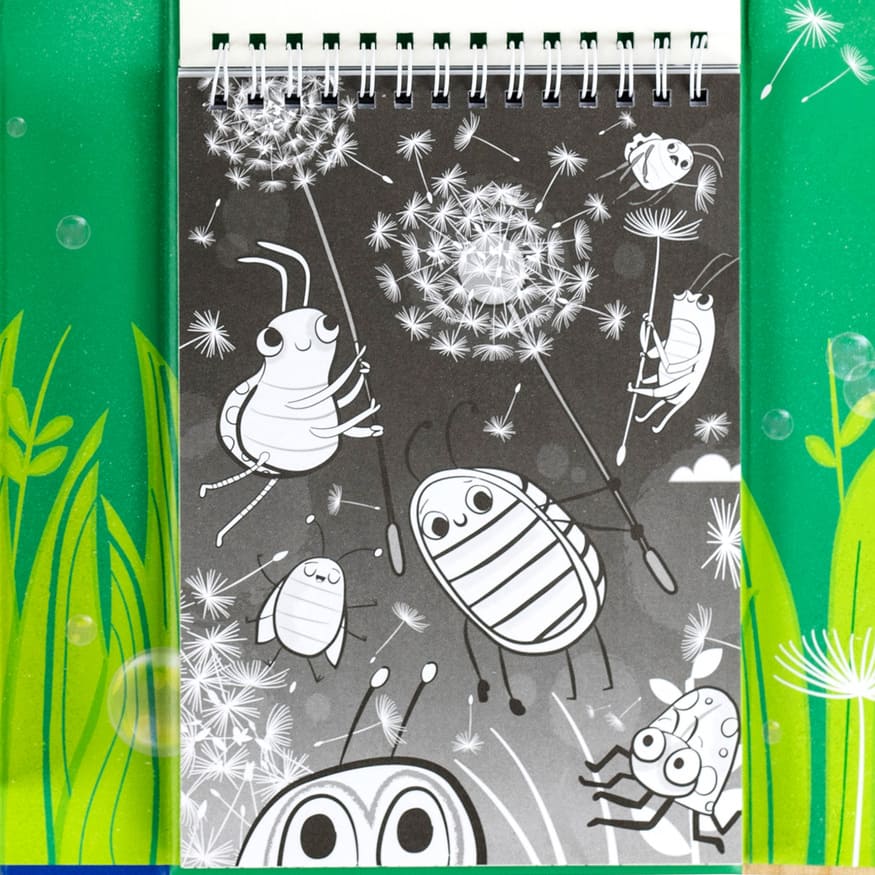 Tiger Tribe Colouring Set Backyard Bugs