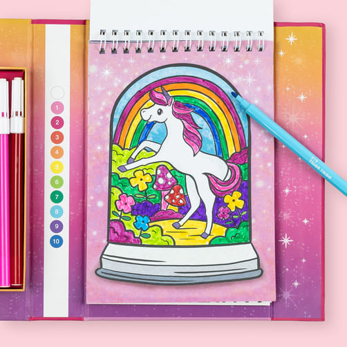 Tiger Tribe Colour by Numbers | Unicorn Dreaming