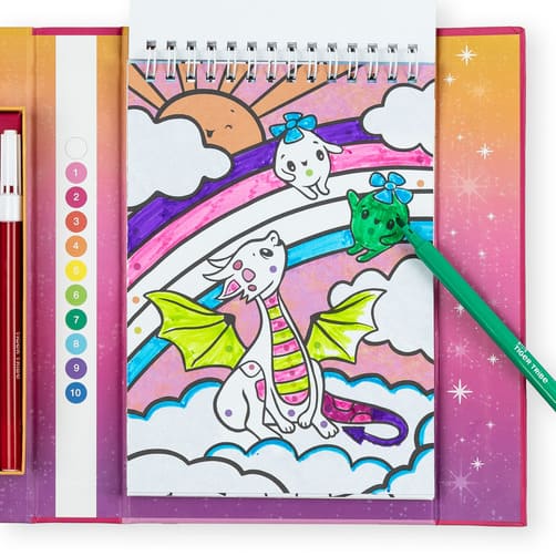 Tiger Tribe Colour by Numbers | Unicorn Dreaming