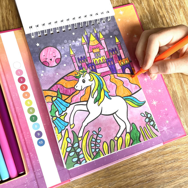 Tiger Tribe Colour by Numbers | Unicorn Dreaming