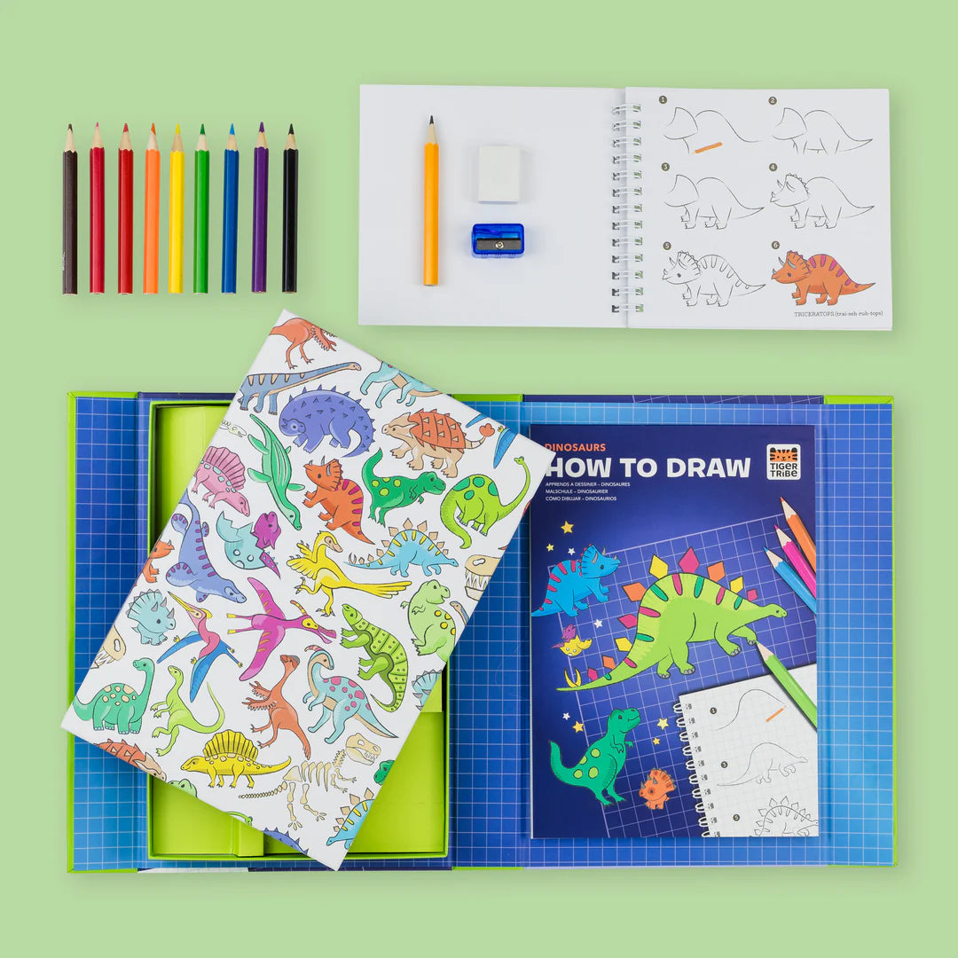 Tiger Tribe How to Draw Dinosaurs