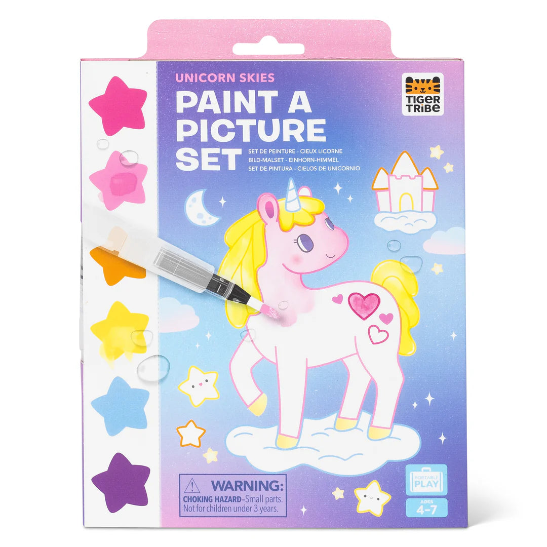 Tiger Tribe Paint a Picture | Unicorn Skies