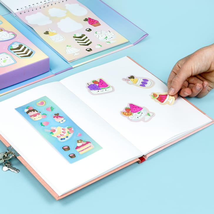 Tiger Tribe Scented Stacks Of Stickers | Dreamy Desserts