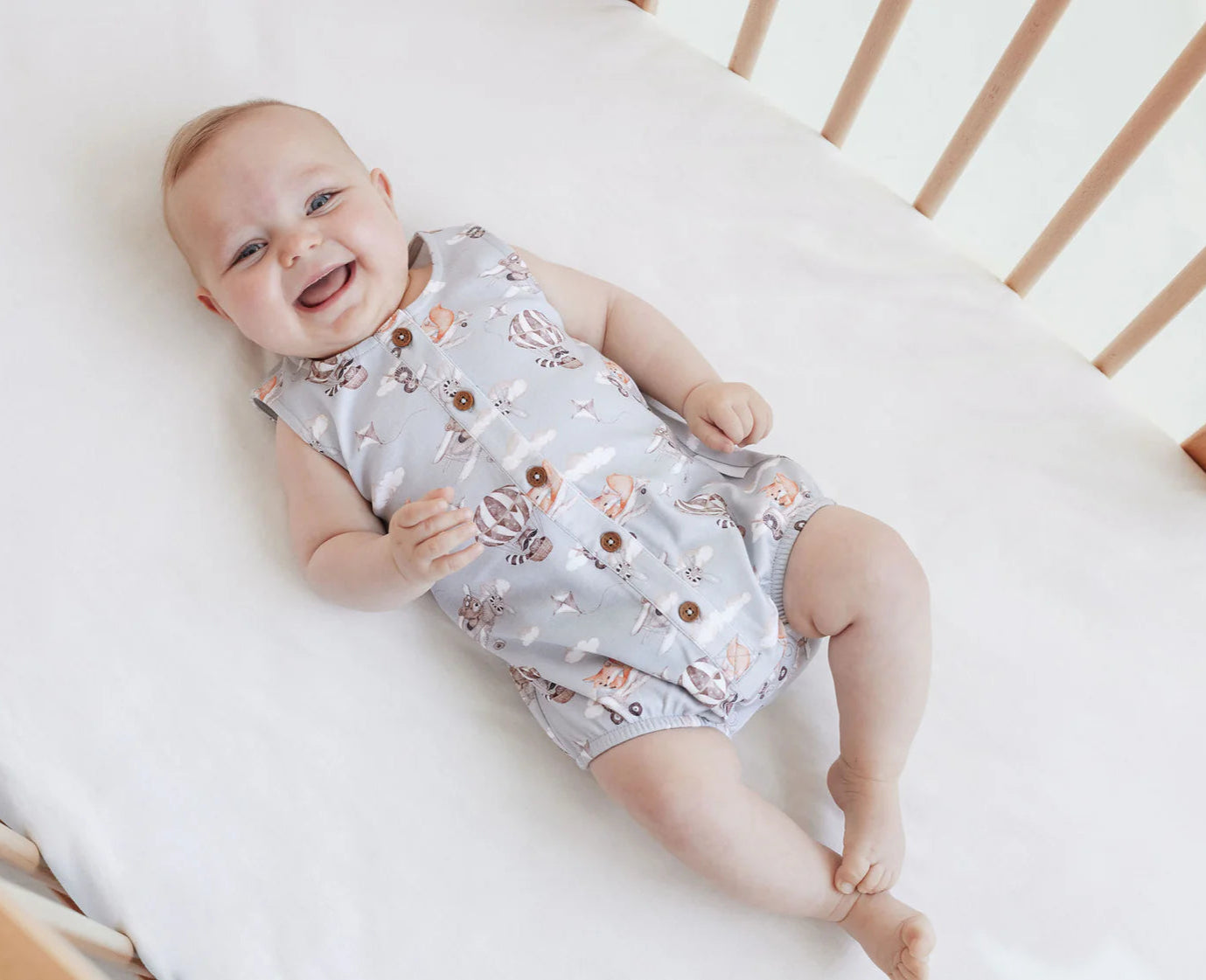 Aster & Oak Bubble Romper | Flying Friends