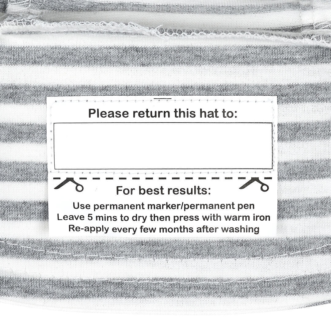 Bedhead | Classic Bucket Hat Grey Stripe