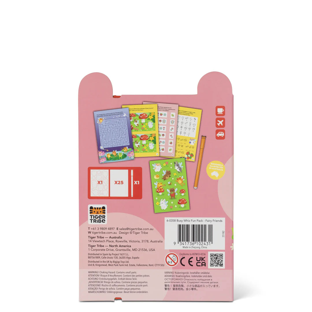Tiger Tribe | Busy Whiz Fun Pack | Fairy Friends