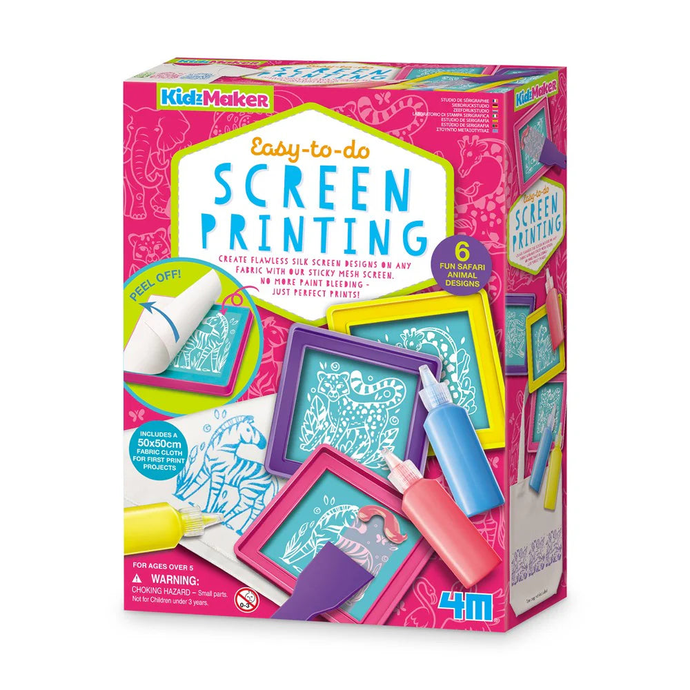 4M KidzMaker | Easy-to-do Screen Printing