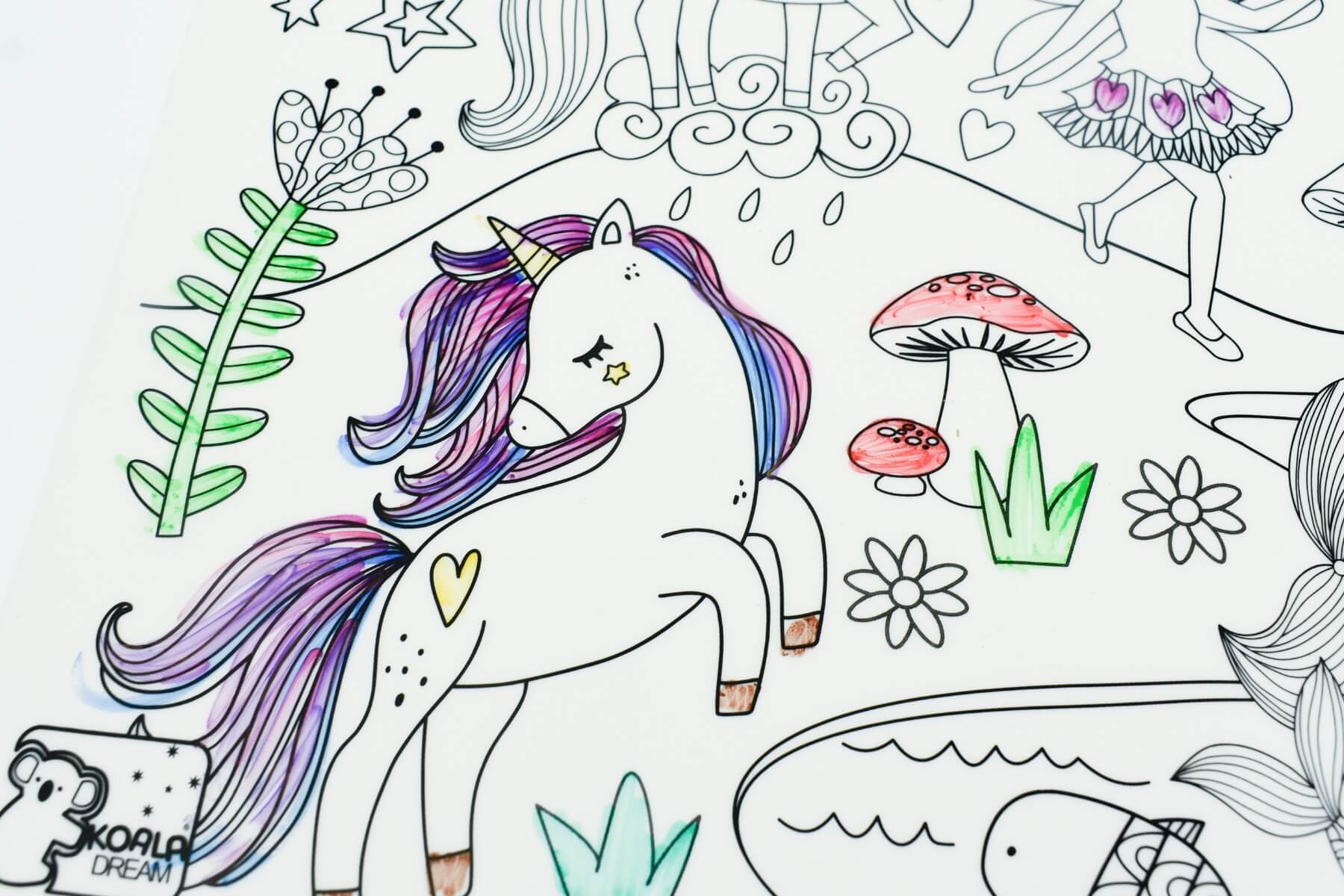 Reusable Silicone Drawing Mat | Enchanted Kingdom