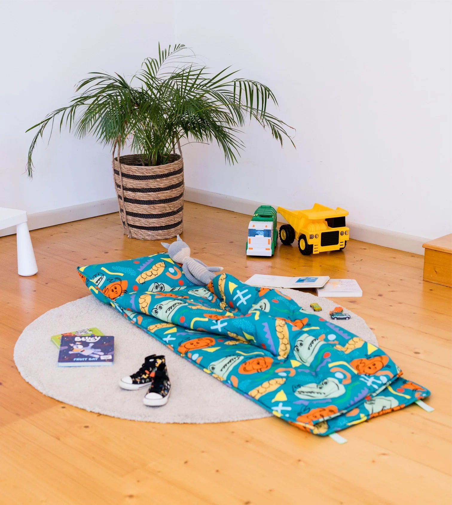 Morgy + Wills | Kids Nap Mat | In a While Crocodile