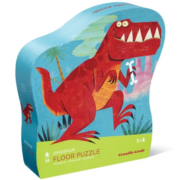 Crocodile Creek Classic Floor Puzzle Dinosaur 36pc