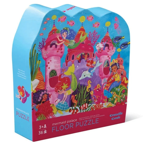 Crocodile Creek Classic Puzzle Mermaid Palace 36pc