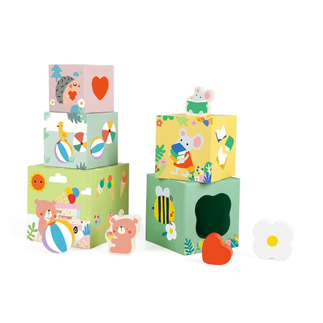 Classic World | Forest Stacking Cubes