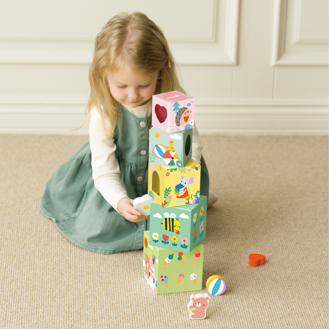 Classic World | Forest Stacking Cubes