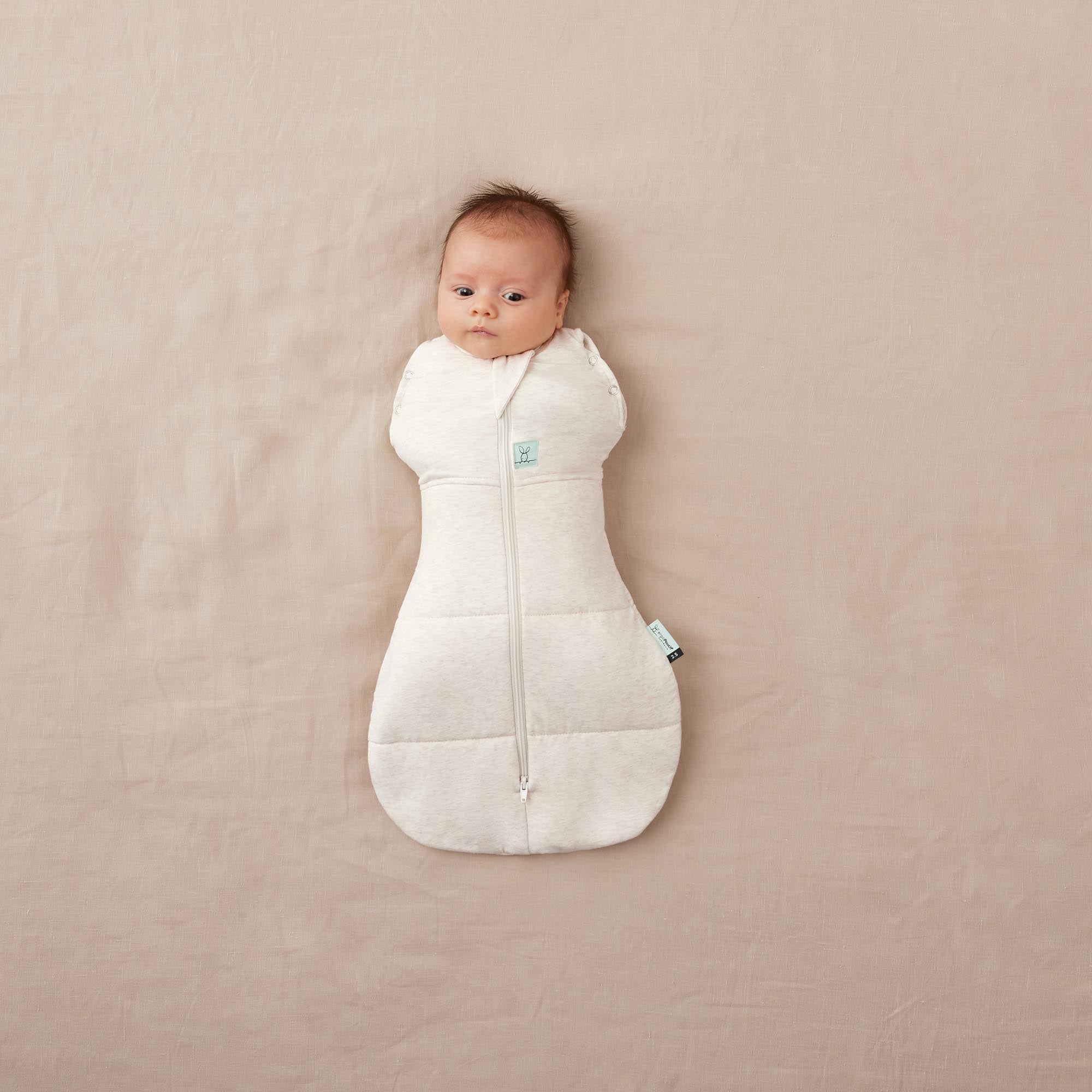 ergoPouch Cocoon Swaddle Bag 2.5TOG | Oatmeal Marle