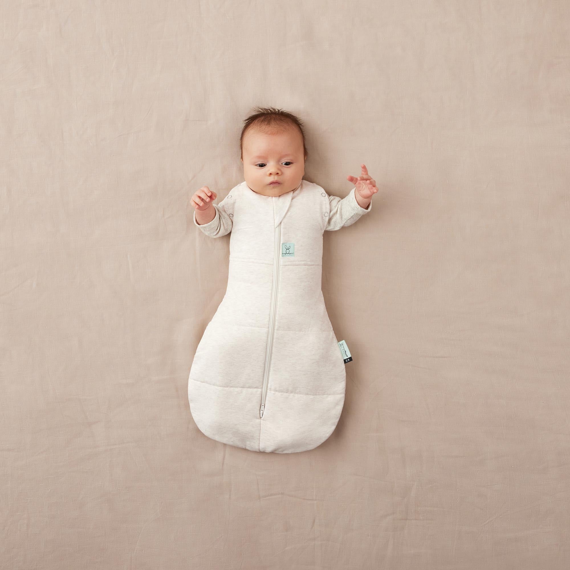 ergoPouch Cocoon Swaddle Bag 2.5TOG | Oatmeal Marle