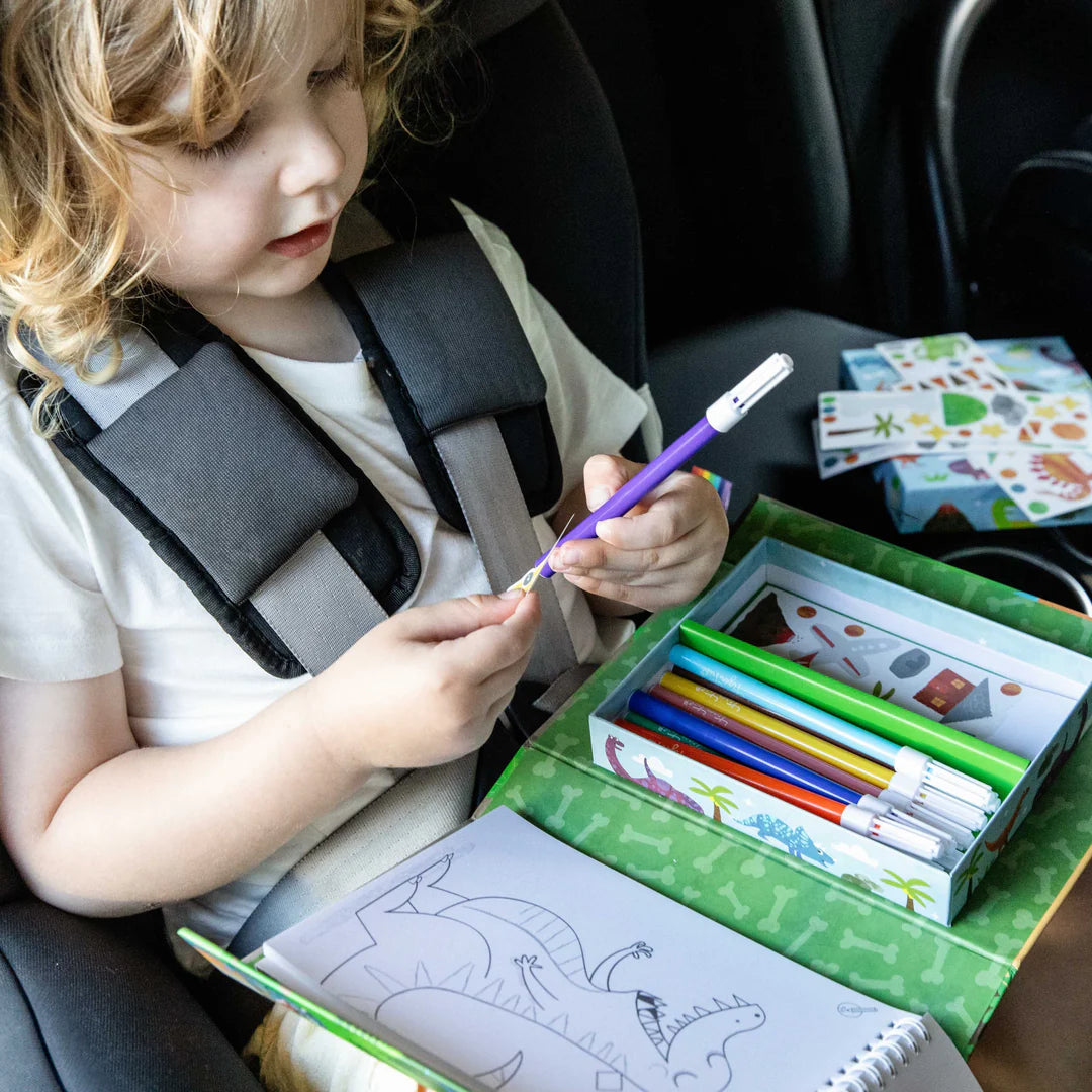 Tiger Tribe Colouring Set Dinosaur