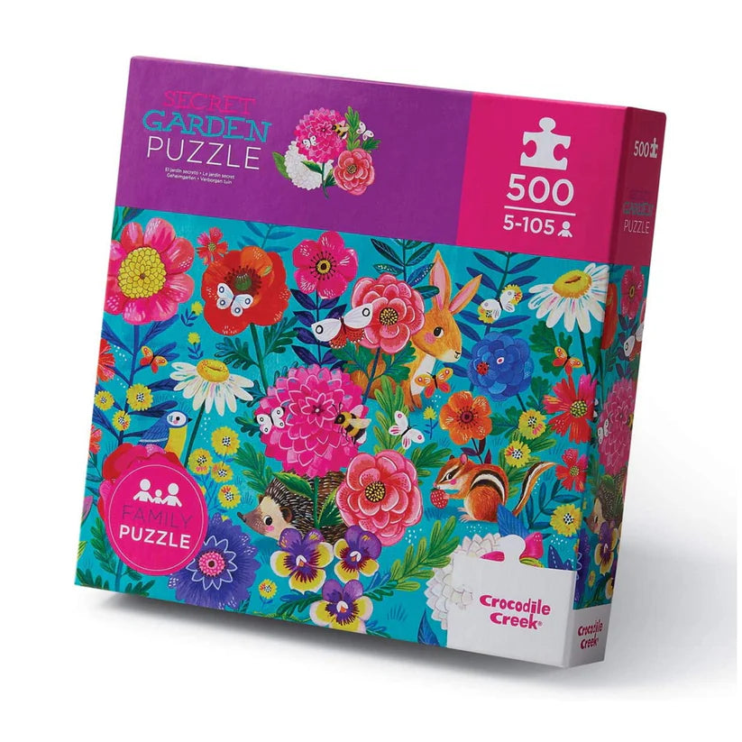 Crocodile Creek Secret Garden Puzzle 500 piece