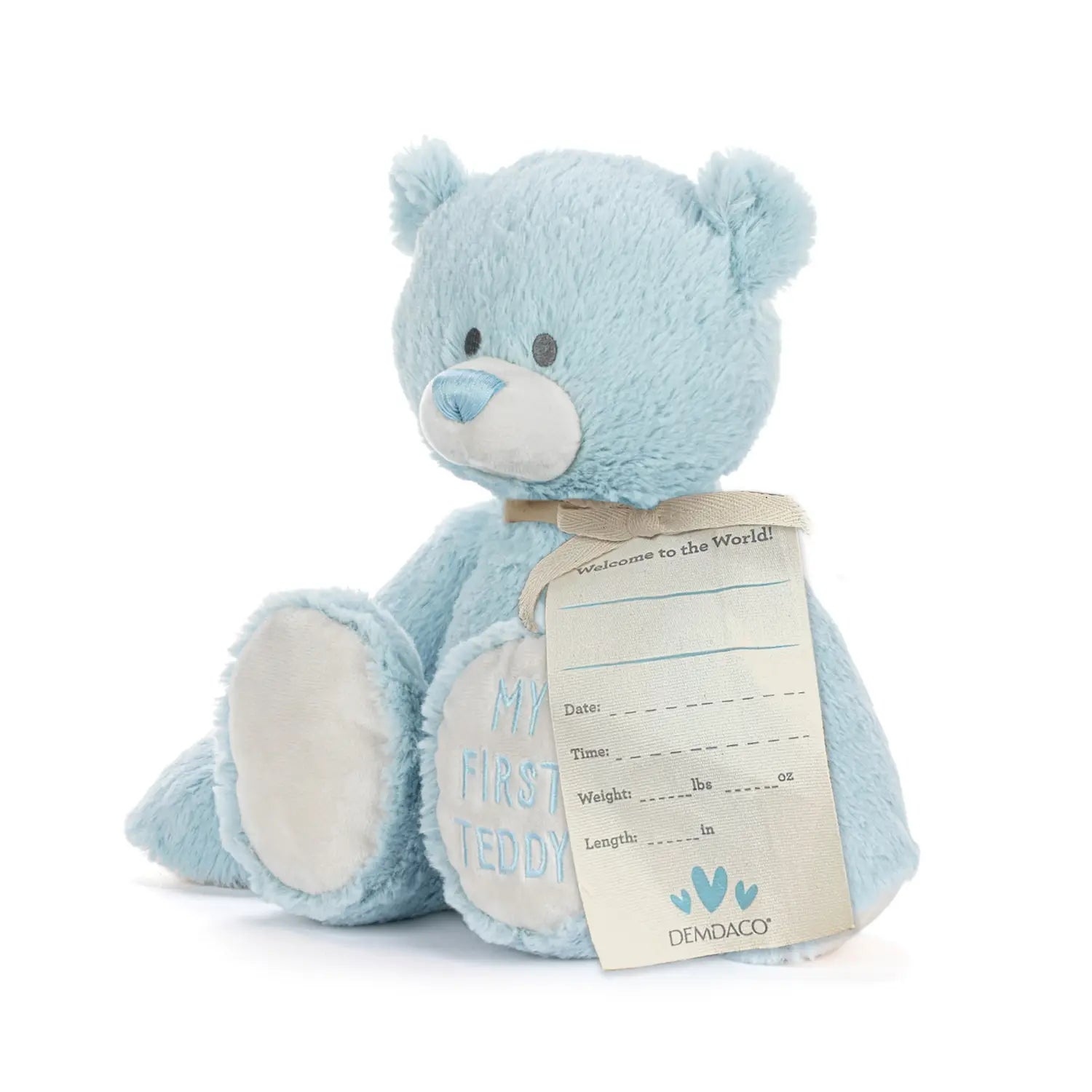 Demdaco | My First Teddy Blue 24cm