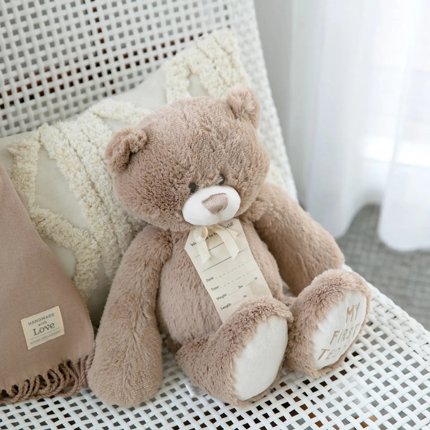 Demdaco | My First Teddy Tan 24cm