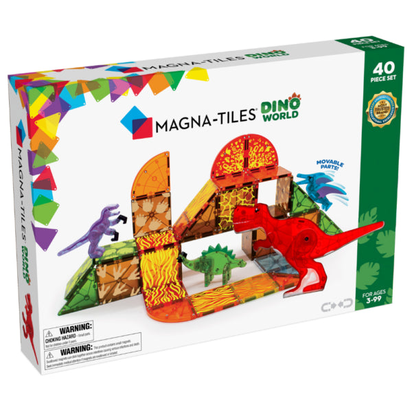 MAGNA-TILES | Dino World 40pc Set