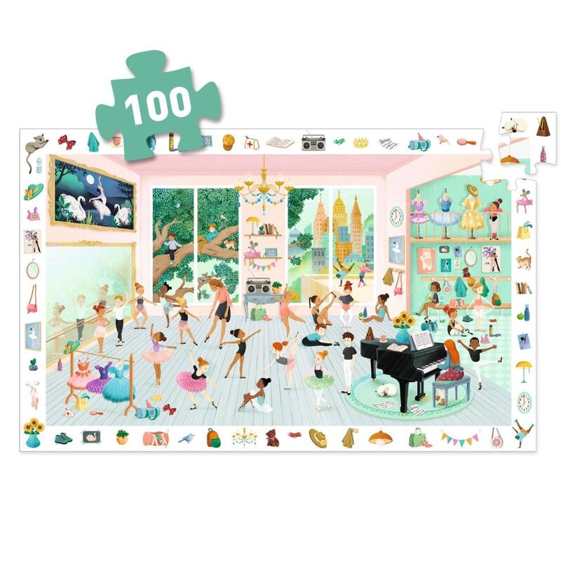 Djeco | Observation Puzzle | The Dance School 100pc