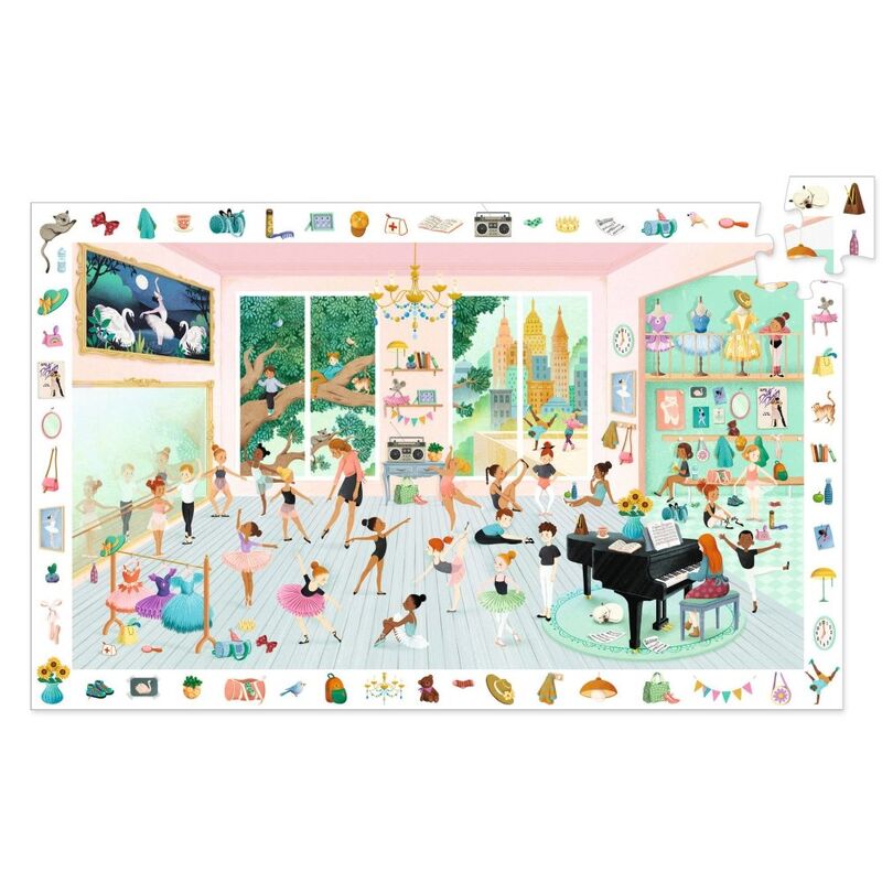 Djeco | Observation Puzzle | The Dance School 100pc