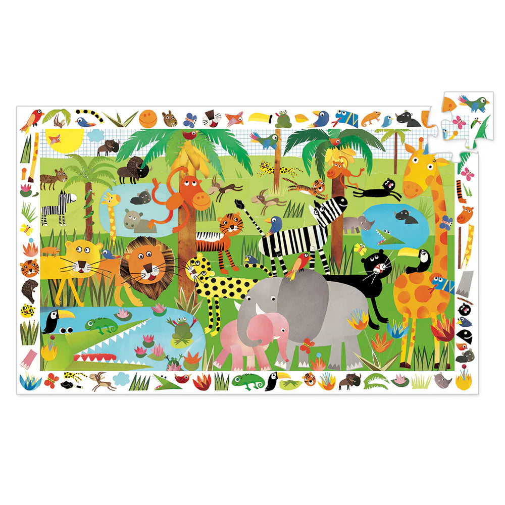 Djeco | Observation Puzzle | Jungle 35pc