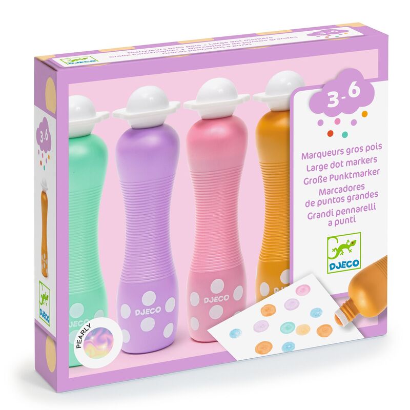 Djeco Pearl-effect Foam Markers