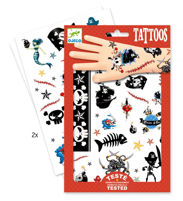 Djeco Pirate Tattoos