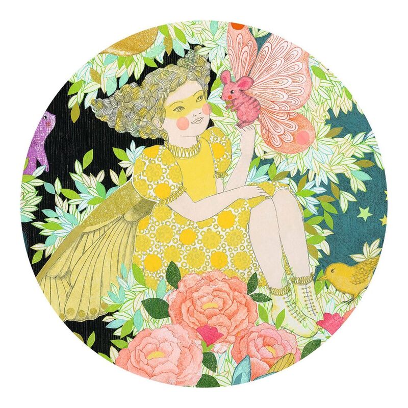 Djeco | Silhouette Puzzle | Flora's Tree 54pc