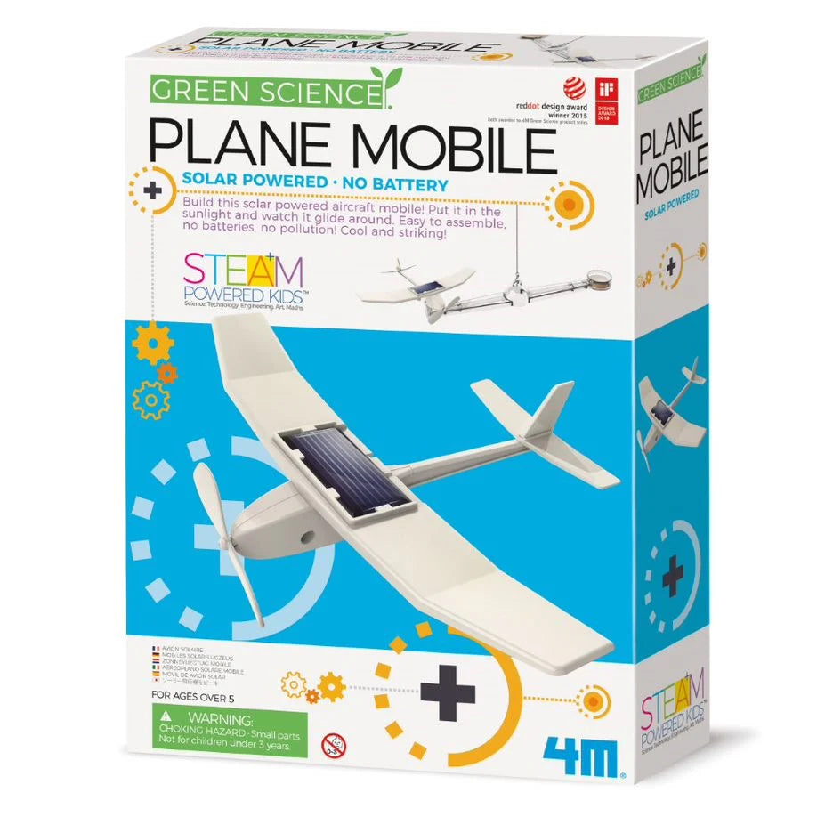 4M Green Science | Solar Plane Mobile