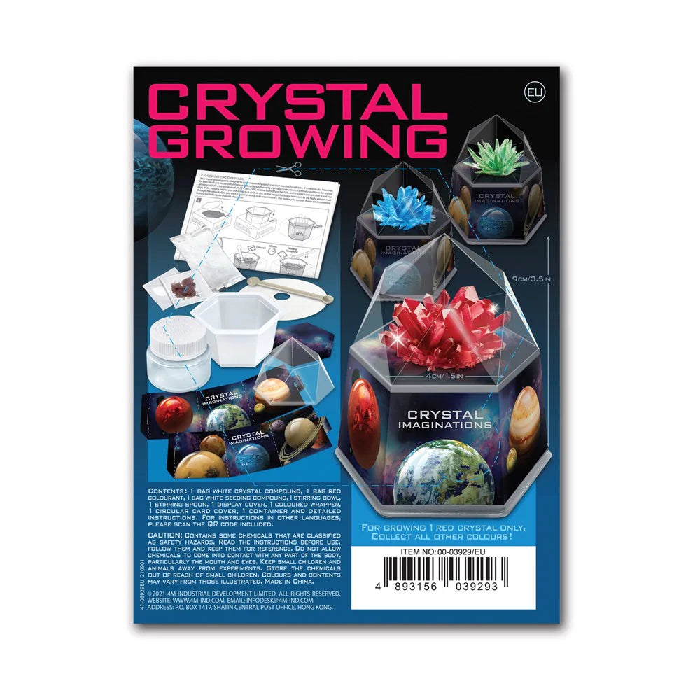 4M Crystal Growing Kit Space Gem Red