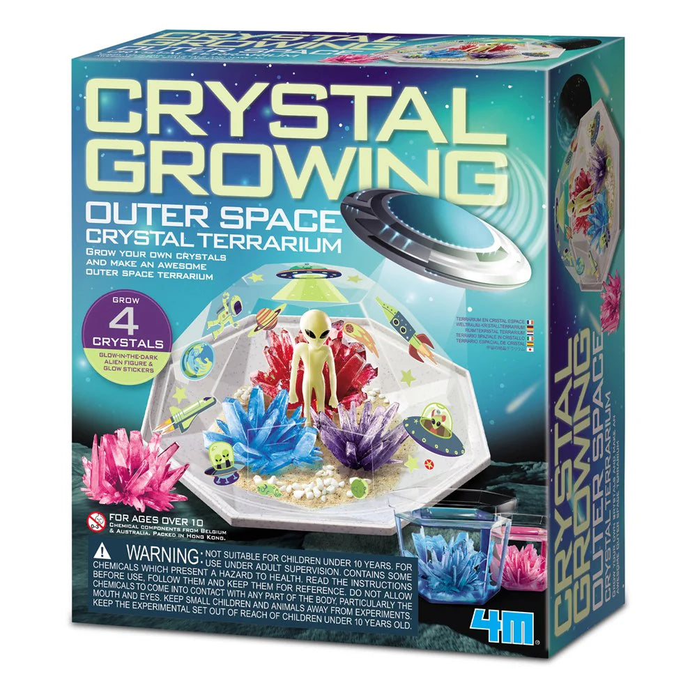 4M KidzLabs Magical Outer Space Crystal Terrarium