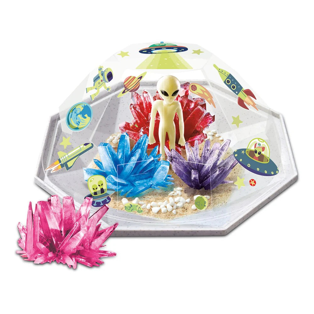 4M KidzLabs Magical Outer Space Crystal Terrarium