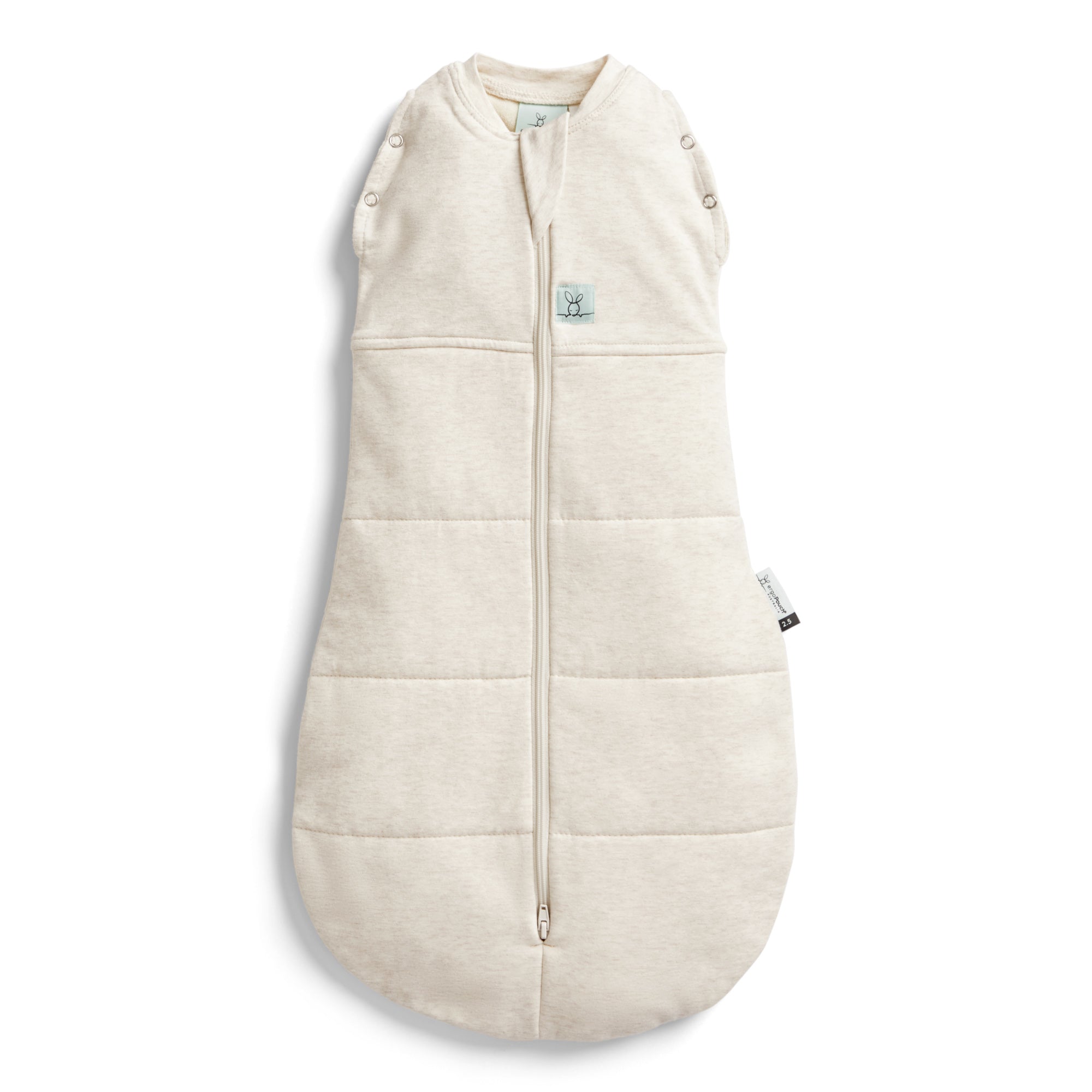 ergoPouch Cocoon Swaddle Bag 2.5TOG | Oatmeal Marle
