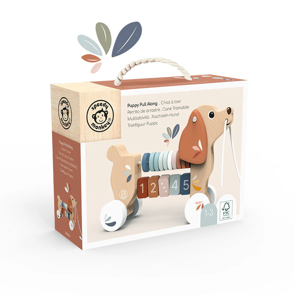 Speedy Monkey | Puppy Pull Along