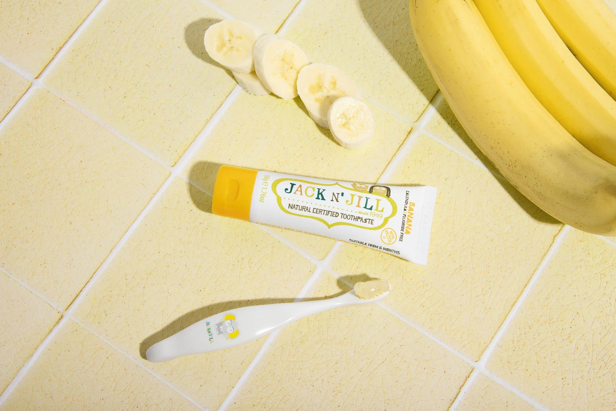 Jack N' Jill | Banana Natural Toothpaste 50g