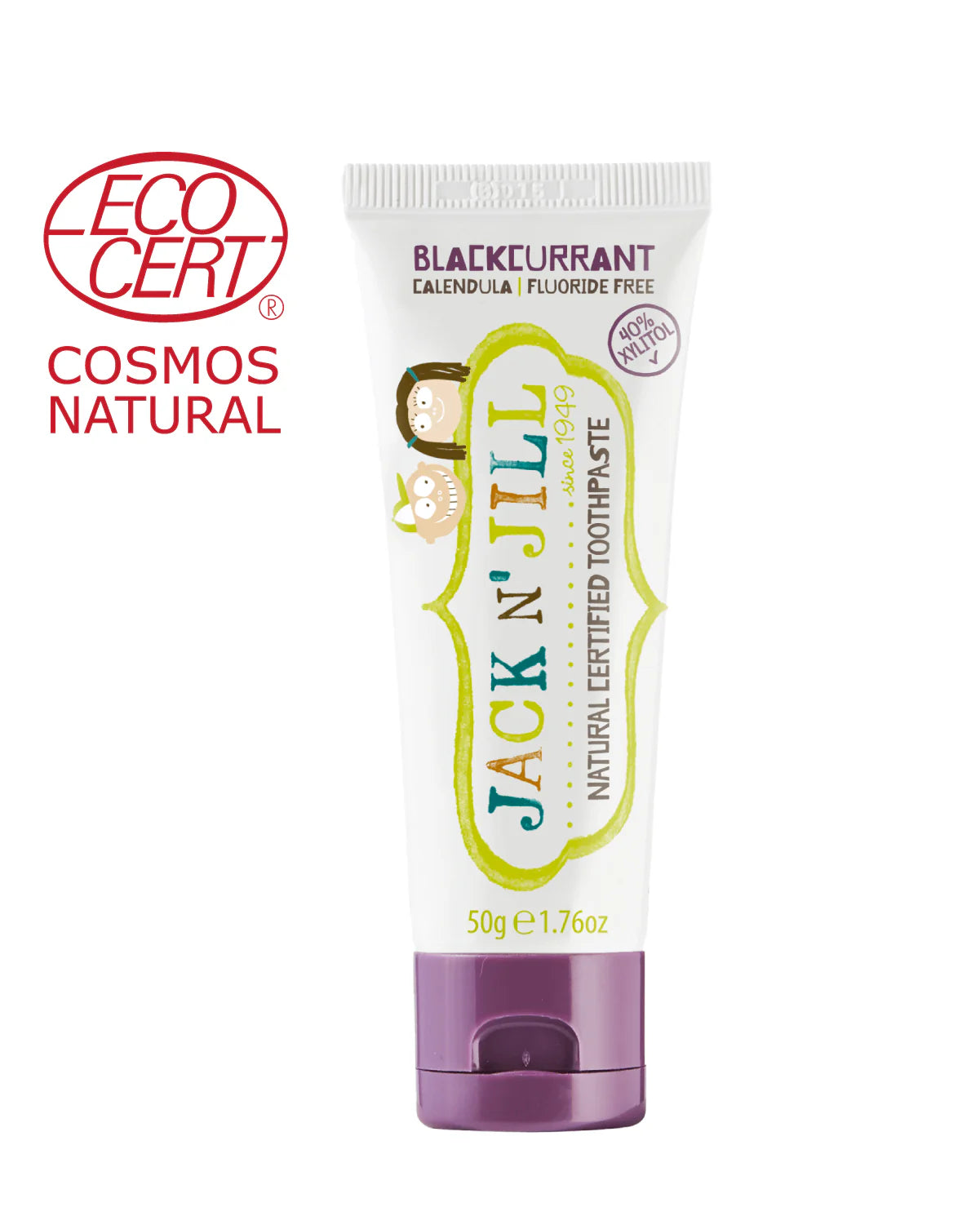 Jack N' Jill | Blackcurrent Natural Toothpaste 50g