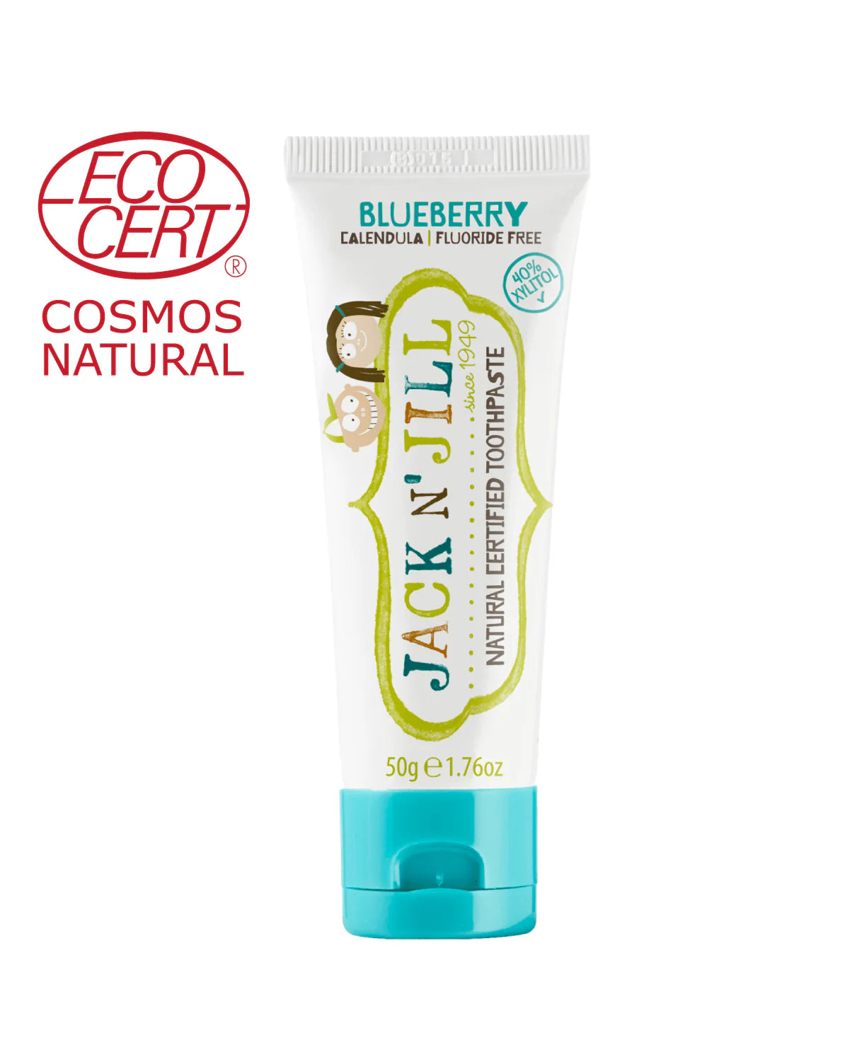Jack N' Jill | Blueberry Natural Toothpaste 50g