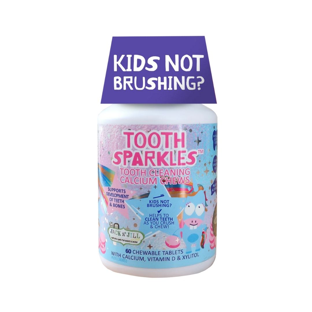 Jack N' Jill | Tooth Sparkles Tooth Cleaning Chews 60 pack