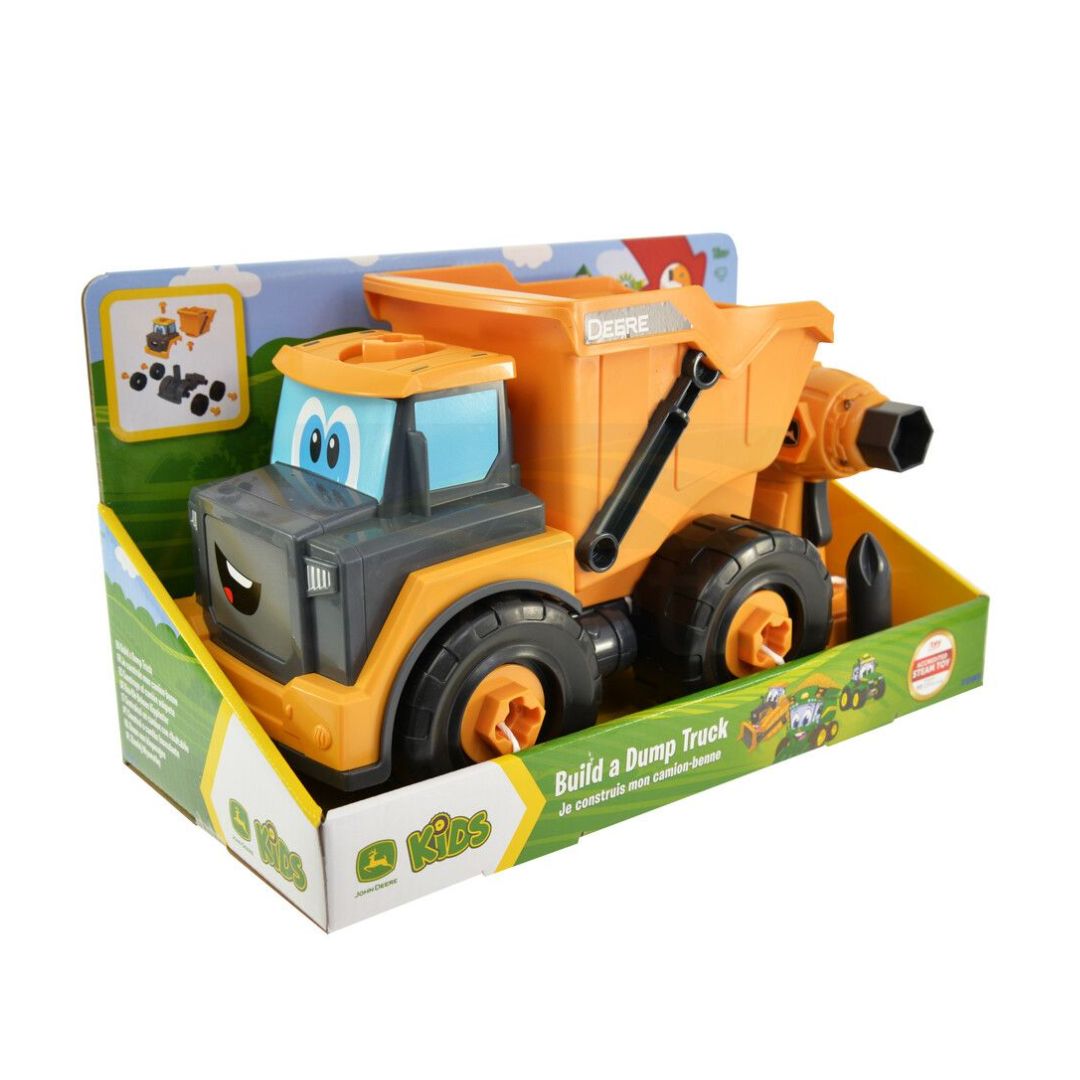 John Deere | Build-A-Buddy Dump Truck - YELLOW Version (POWERED)